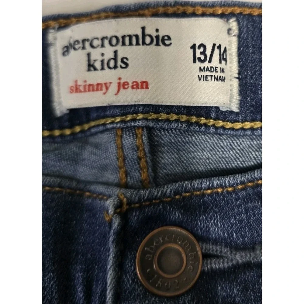 Abercrombie Kids‎ Boy's Size 13/14 Skinny Blue Jeans